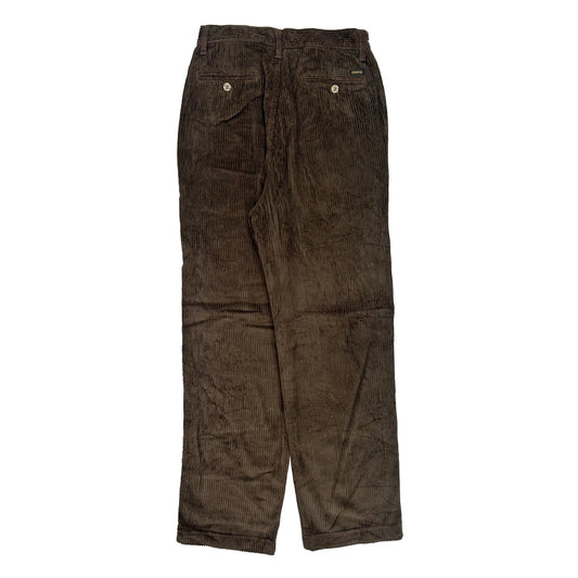 Napapijri Cord Trousers - 26W 30L Brown Corduroy