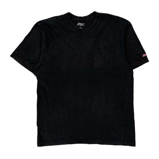 Dickies T-Shirt - Large Black Cotton