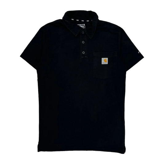 Force Carhartt Polo Shirt - Small Black Cotton