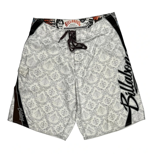 Billabong Hip Hop Sport Shorts - 34W 10L Multicoloured Polyester