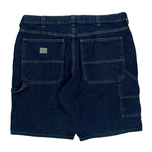 Wrangler Denim Shorts - 38W 9L Blue Cotton Blend