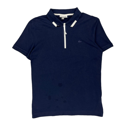 Lacoste Slim Fit Polo Shirt - Medium Navy Cotton