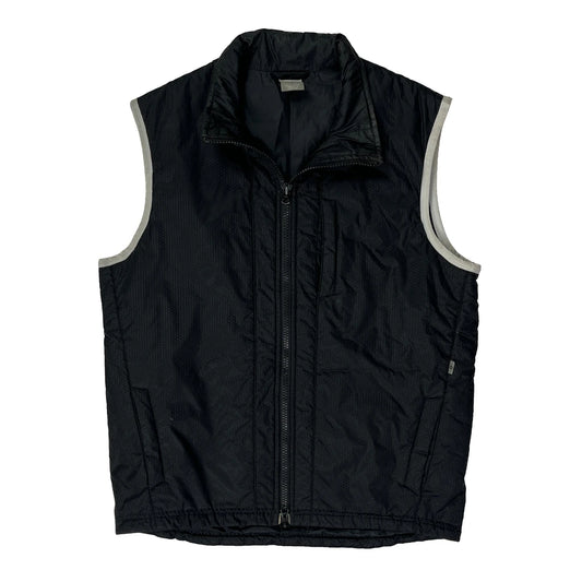 Vintage Nike Gilet - Medium Black Nylon