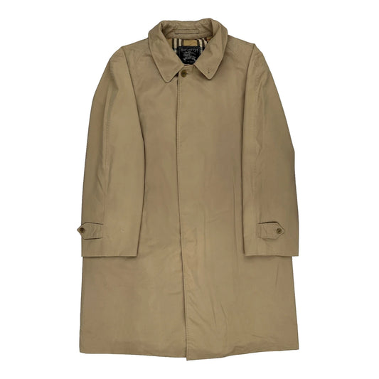 Burberry Check Lining Burberry Checked Trench Coat - XL Beige Polyester Blend