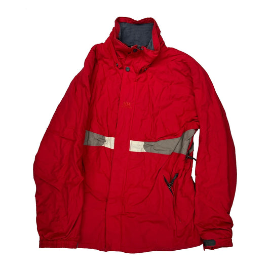 Helly Hansen Waterproof Ski Jacket - XL Red Polyester