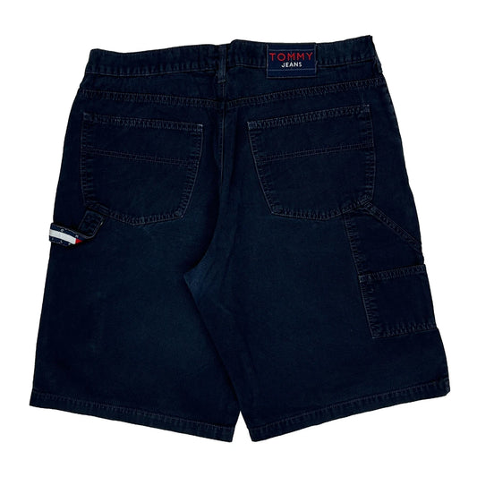 Tommy Jeans Baggy Carpenter Denim Shorts - 34W 10L Blue Denim
