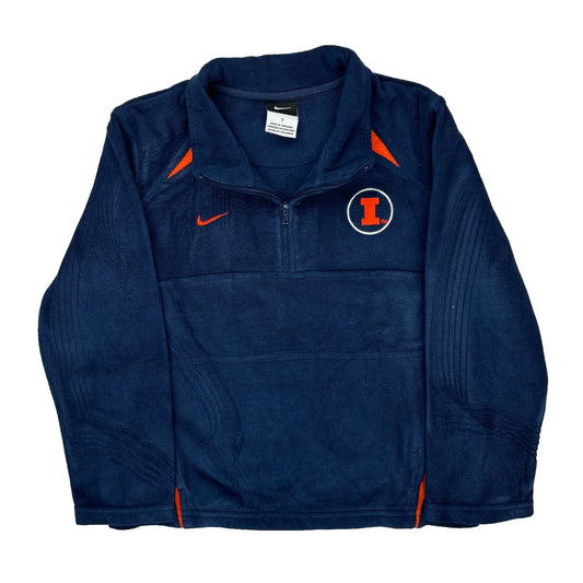 Age 7 Nike College Fleece - Small Blue Polyester