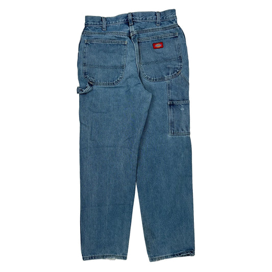 Dickies Carpenter Jeans - 28W 30L Blue Cotton