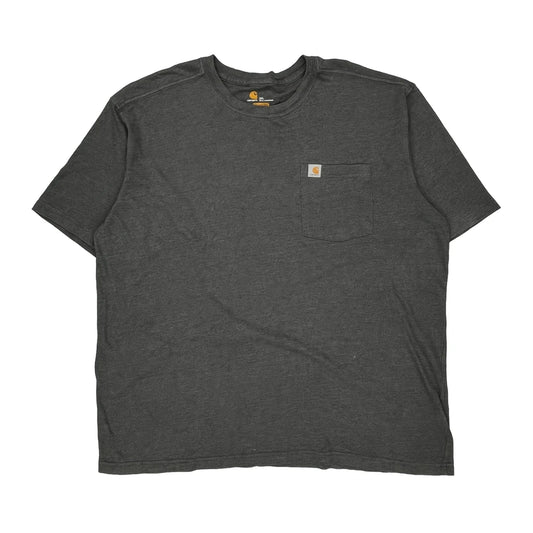 Carhartt T-Shirt - 2XL Gray Cotton