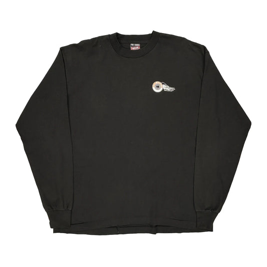 Daytona '96 Bike Week Fruit Of The Loom Single Stitch Long Sleeve T-Shirt - XL Black Cotton Blend