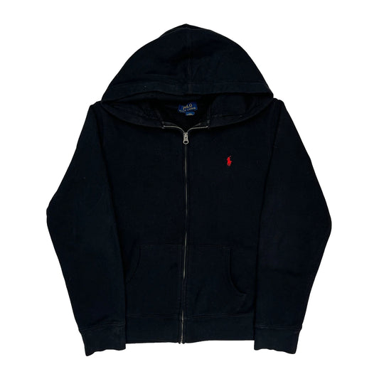 Polo By Ralph Lauren Hoodie - Small Black Cotton