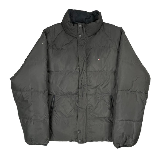 Tommy Hilfiger Puffer - 2XL Grey Polyester