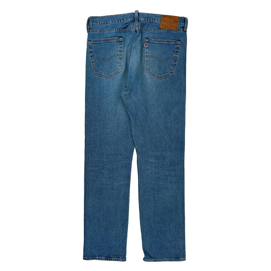 501 Levis Jeans - 36W 30L Blue Cotton