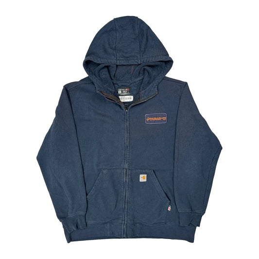 Carhartt Hoodie - XL Blue Cotton