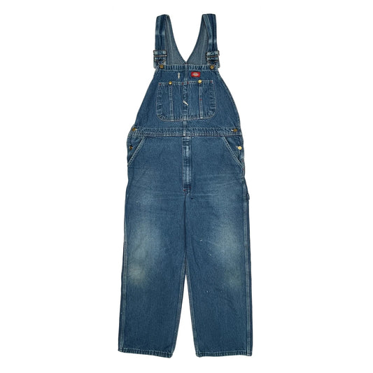 Vintage Dickies Overalls - 40W 30L Blue Cotton