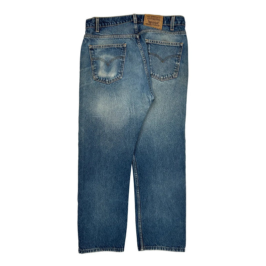 505 Levis Jeans - 36W 30L Blue Cotton