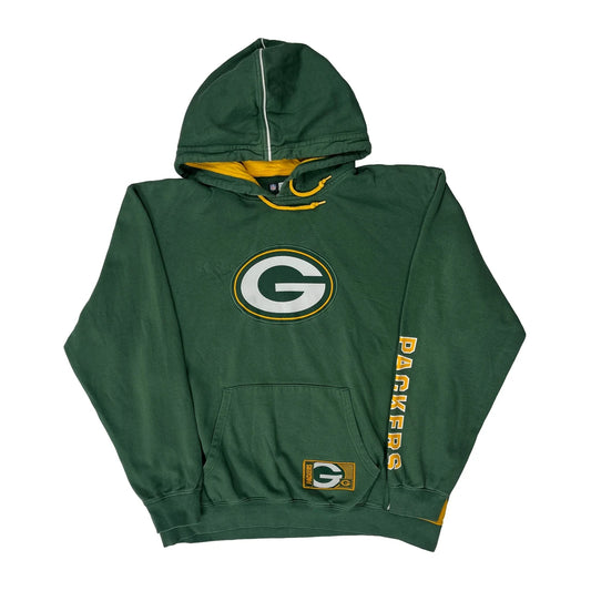 Green Bay Packers Nfl Graphic Hoodie - XL Green Cotton Blend