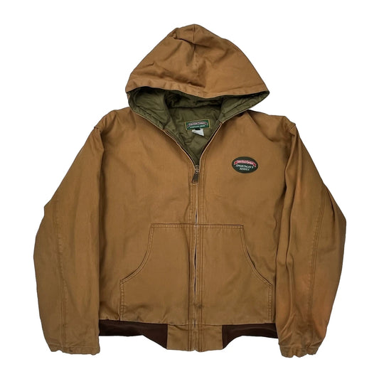American Camper Jacket - Large Brown Cotton