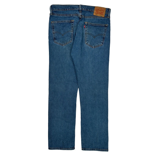 505 Levis Jeans - 32W 28L Blue Cotton