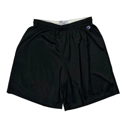Champion Sport Shorts - Large Black Polyester