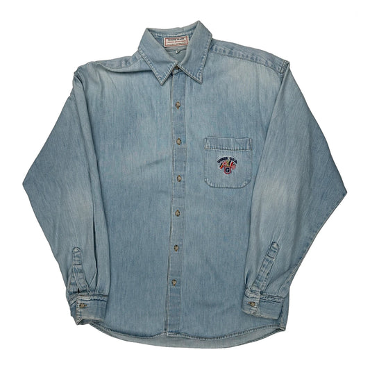 Georges Marciano Guess Denim Shirt - XL Light Wash Cotton