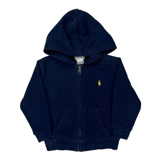 Age 24 Months Ralph Lauren Hoodie - 2XS Navy Cotton