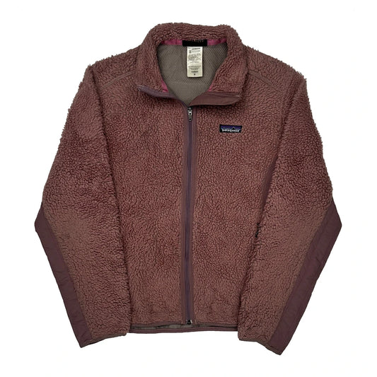 Synchilla Patagonia Fleece Jacket - Medium Brown Polyester