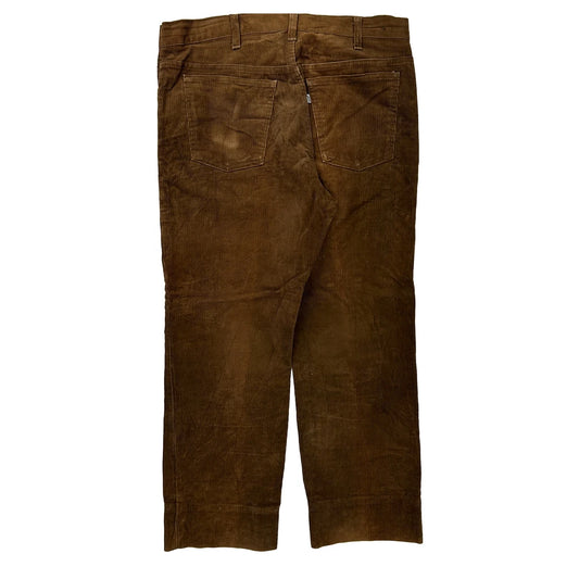 Levis Cord Trousers - 36″ Waist Brown Corduroy