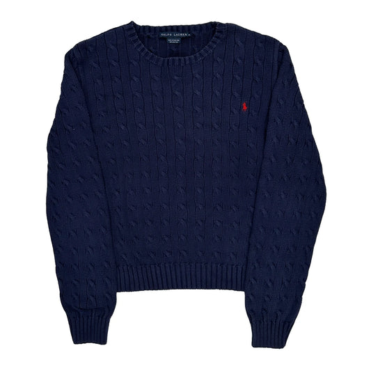 Ralph Lauren Jumper - XL Navy Cotton