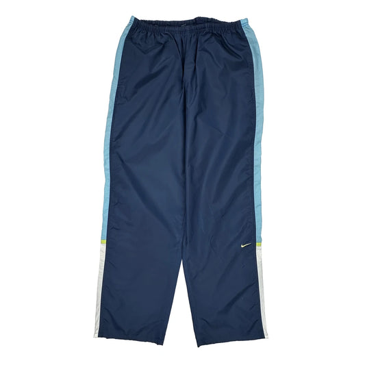 Age 12-14 Nike Track Pants - Large White Nylon Blend
