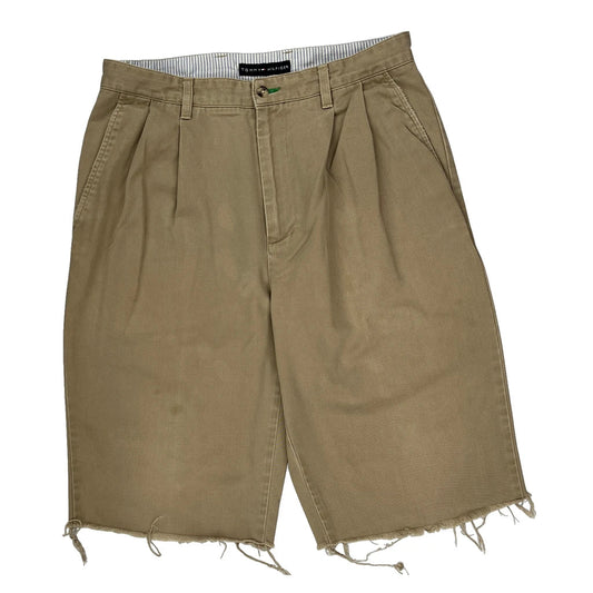 Vintage Tommy Hilfiger Chino Shorts - 32W 13L Beige Cotton