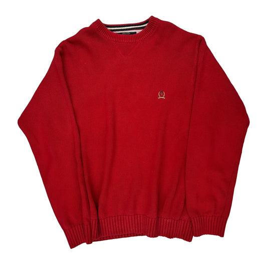 Tommy Hilfiger Jumper - Medium Red Cotton