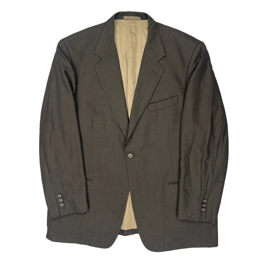 Vintage Givenchy Blazer - XL Brown Wool