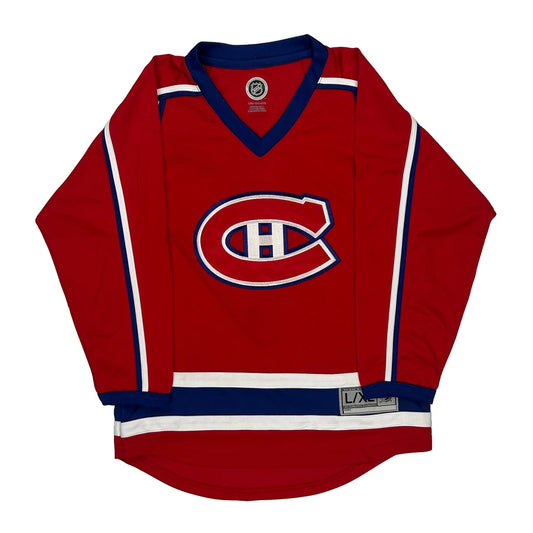 Montreal Canadiens Nhl Nhl Jersey - XL Blue Polyester