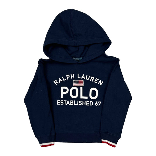 Age 5 Polo By Ralph Lauren Hoodie - Small Navy Cotton