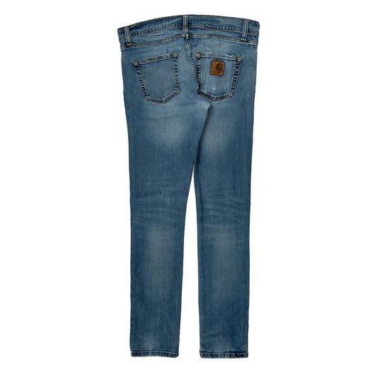 Carhartt Slim Fit Jeans - 31W 32L Light Wash Cotton