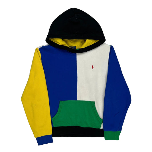 Vintage Polo By Ralph Lauren Hoodie - Small Multicoloured Cotton