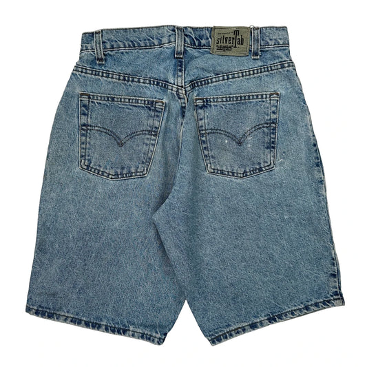 Levis Denim Shorts - 30W 9L Light Wash Denim