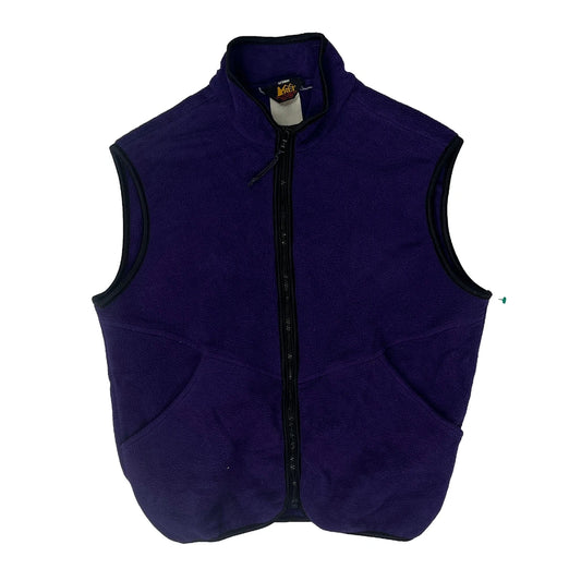 Rei Fleece Gilet - Medium Purple Polyester