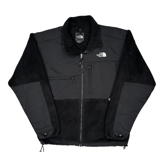 Fleece-Lined The North Face Denali Fleece Jacket - Medium Black Polyester