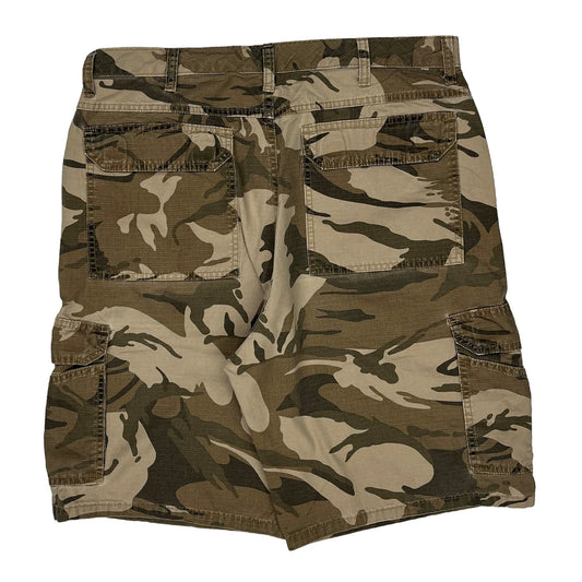 Vintage Wrangler Cargo Shorts - 34W 10L Camo Cotton