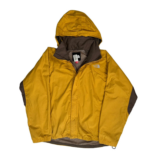The North Face Windbreaker - Large Yellow Nylon