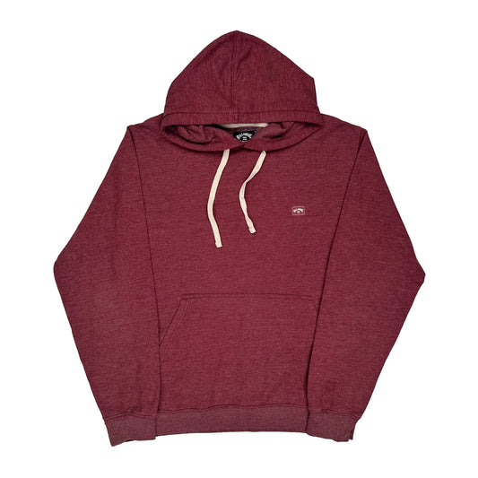 Billabong Hoodie - 2XL Burgundy Cotton Blend