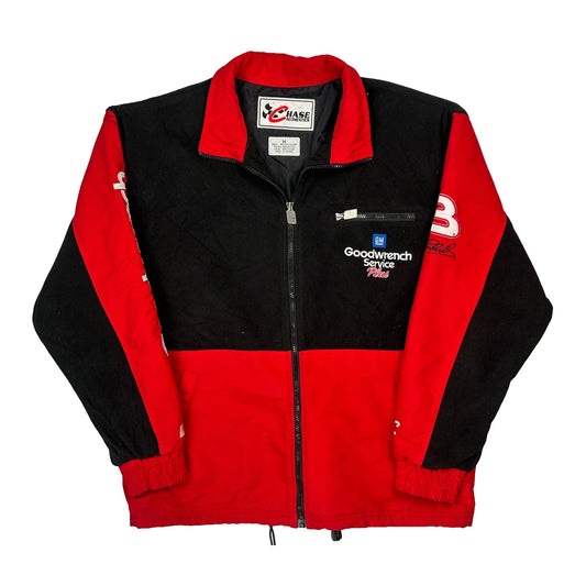 Goodwrench Service Chase Authentics Nascar Windbreaker - Medium Black Polyester