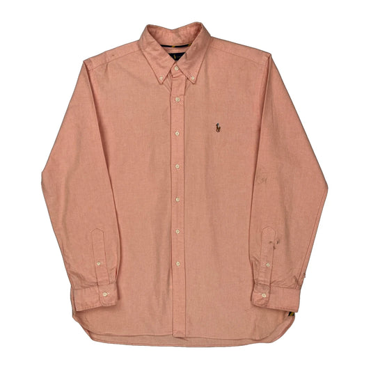 Ralph Lauren Shirt - Large Pink Cotton