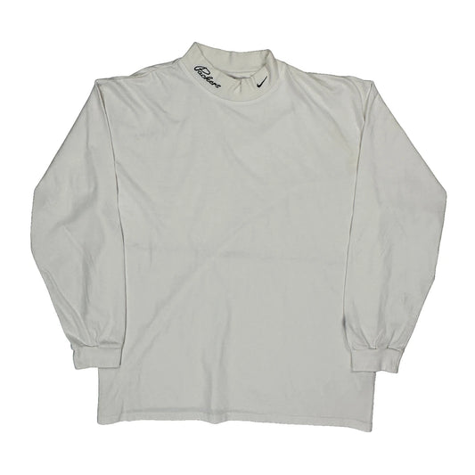 Nfl Nike Long Sleeve T-Shirt - XL White Cotton