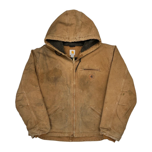 Carhartt Jacket - 2XL Brown Cotton