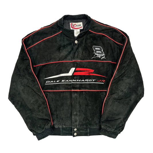 Dale Earnhardt Jr. Chase Authentics Nascar Leather Jacket - XL Black Leather