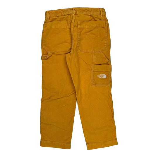 The North Face Cord Trousers - 30″ Waist Yellow Cotton