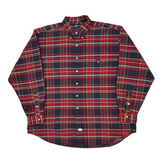 The Big Shirt Ralph Lauren Checked Shirt - XL Multicoloured Cotton